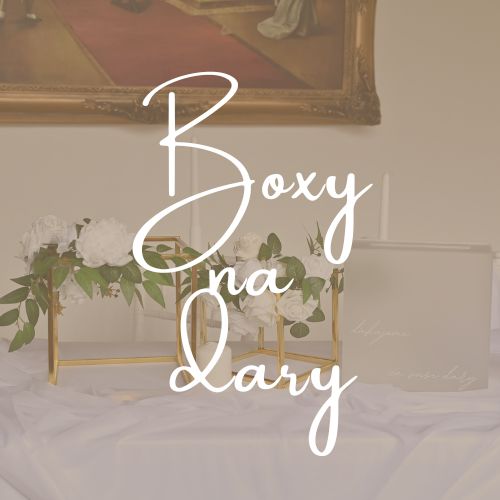 Prenájom svadobných boxov na dary
